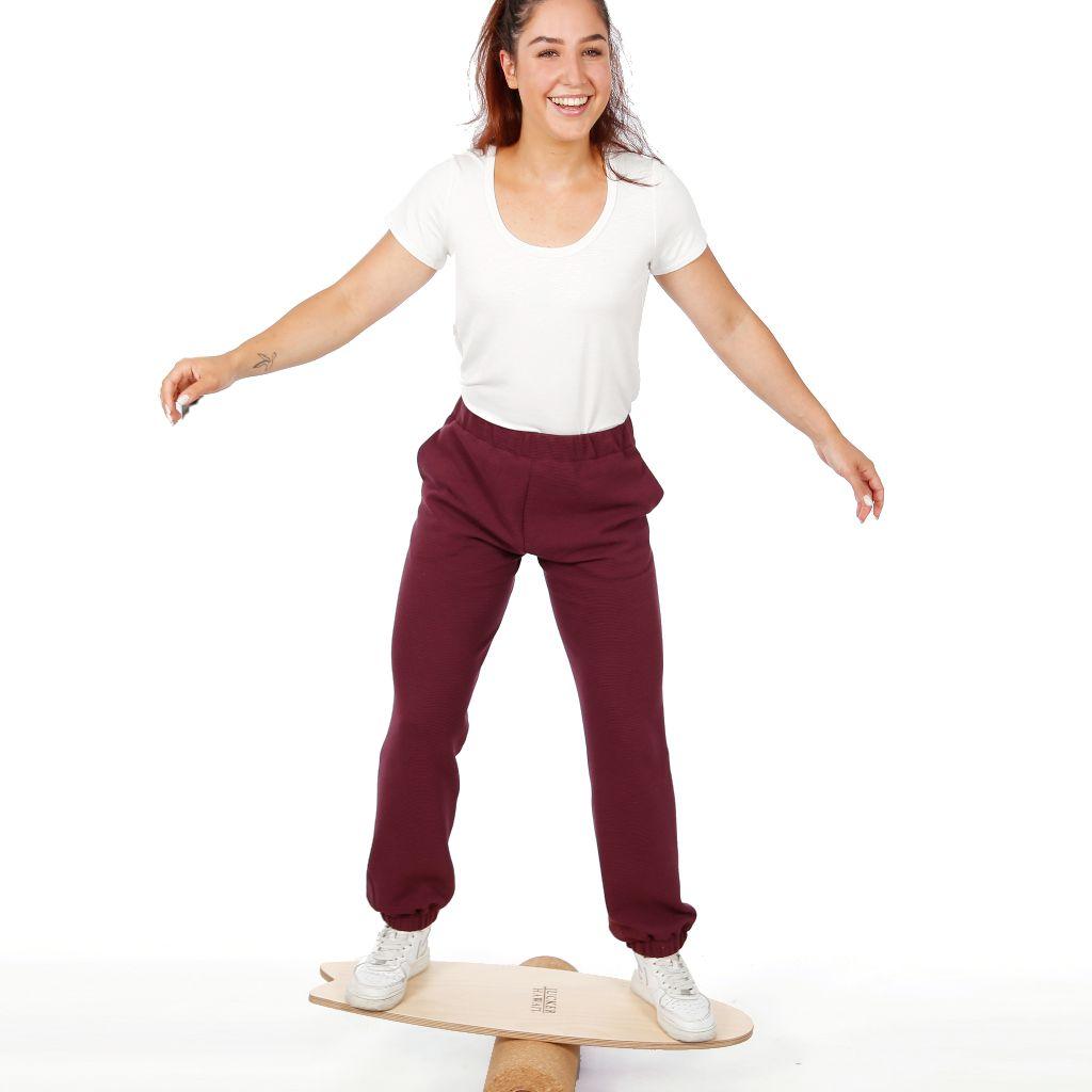 Papierschnittmuster gerade Jogginghose Frau Jojo XS-XXL